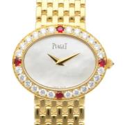 Pre-owned Yellow Gold watches Piaget Pre-owned , White , Dames