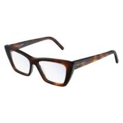 Stijlvolle Zwarte Zonnebril SL 291 Saint Laurent , Brown , Unisex