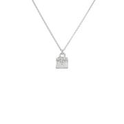 Pre-owned White Gold necklaces Hermès Vintage , Gray , Dames