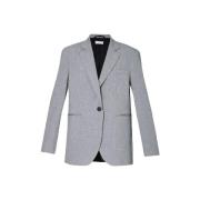 Grijze Frozen Blazer met splitten Liu Jo , Gray , Dames