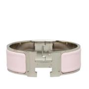 Pre-owned Metal bracelets Hermès Vintage , Pink , Dames