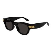 Bv1323Sk 001 Sunglasses Bottega Veneta , Black , Dames