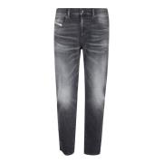 Stijlvolle Denim Jeans Diesel , Gray , Heren