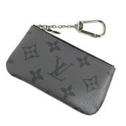 Pre-owned Canvas wallets Louis Vuitton Vintage , Black , Heren