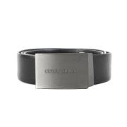 Pre-owned Leather belts Armani Pre-owned , Black , Dames