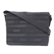 Pre-owned Canvas shoulder-bags Armani Pre-owned , Black , Dames