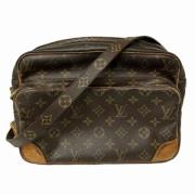 Pre-owned Fabric louis-vuitton-bags Louis Vuitton Vintage , Brown , Da...