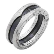 Pre-owned White Gold rings Bvlgari Vintage , Gray , Dames