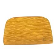 Pre-owned Leather louis-vuitton-bags Louis Vuitton Vintage , Yellow , ...