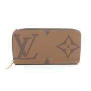 Pre-owned Coated canvas wallets Louis Vuitton Vintage , Brown , Dames