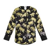 Jas met dierenprint Diane Von Furstenberg , Black , Dames