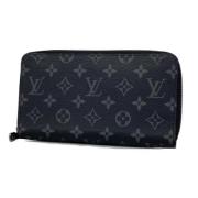 Pre-owned Fabric wallets Louis Vuitton Vintage , Black , Dames