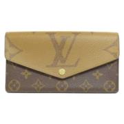 Pre-owned Canvas wallets Louis Vuitton Vintage , Brown , Dames