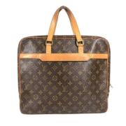 Pre-owned Canvas louis-vuitton-bags Louis Vuitton Vintage , Brown , Da...