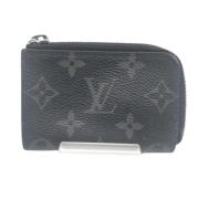 Pre-owned Fabric wallets Louis Vuitton Vintage , Black , Dames