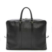 Pre-owned Leather louis-vuitton-bags Louis Vuitton Vintage , Black , D...