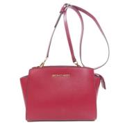 Pre-owned Plastic shoulder-bags Michael Kors Pre-owned , Red , Dames