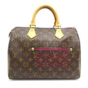 Pre-owned Fabric louis-vuitton-bags Louis Vuitton Vintage , Brown , Da...