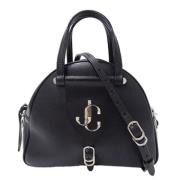 Pre-owned Leather handbags Jimmy Choo Pre-owned , Black , Dames