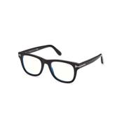 Stijlvolle Zwarte Zonnebril Tom Ford , Black , Unisex