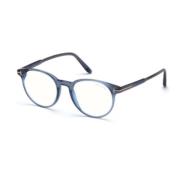 Klassieke Zwarte Zonnebril Tom Ford , Blue , Unisex