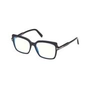 Stijlvolle Zwarte Zonnebril Tom Ford , Black , Unisex