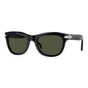 Klassieke zonnebril zwart montuur Persol , Black , Unisex