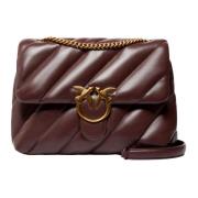 Love Puff Big Tas in Chocolade Pinko , Brown , Dames