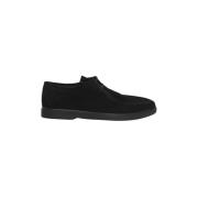 Leren Derby Casual Schoenen Cerruti 1881 , Black , Heren