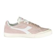 Sportieve Roze Veterschoenen met Contrastdetails Diadora , Pink , Dame...