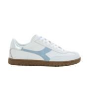 Lichtblauwe Trainer Metal Schoenen Diadora , White , Dames