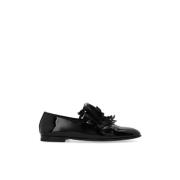 Schoenen met tule applicatie Dolce & Gabbana , Black , Heren