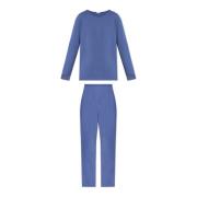 Tweedelige pyjama Hanro , Blue , Dames