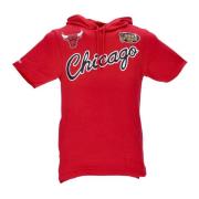 Chicago Bulls NBA Game Day Hoodie Mitchell & Ness , Red , Heren