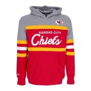 Kansas City Chiefs Hoodie Mitchell & Ness , Red , Heren