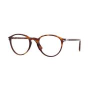 Luxe Acetaat Brilmonturen in Kleur 24 Persol , Brown , Unisex