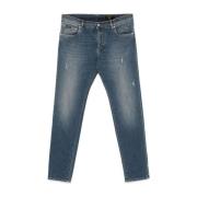 Blauwe Jeans voor Heren Dolce & Gabbana , Blue , Heren