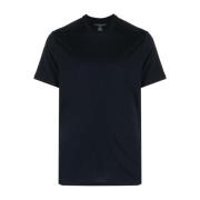 Blauwe T-shirts en Polos Majestic Filatures , Blue , Heren