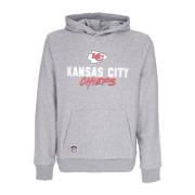 Kansas City Chiefs Script Hoodie New Era , Gray , Heren