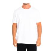 Wit T-shirt met korte mouwen La Martina , White , Heren