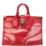 Pre-owned Leather louis-vuitton-bags Louis Vuitton Vintage , Red , Dam...