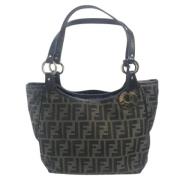 Pre-owned Fabric fendi-bags Fendi Vintage , Brown , Dames