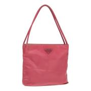 Pre-owned Nylon prada-bags Prada Vintage , Pink , Dames