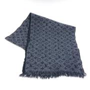 Pre-owned Wool scarves Louis Vuitton Vintage , Gray , Heren