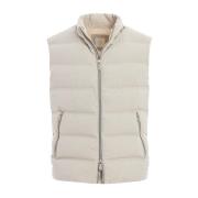 Vests Eleventy , Beige , Heren