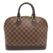 Pre-owned Canvas louis-vuitton-bags Louis Vuitton Vintage , Brown , Da...