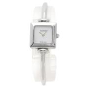 Pre-owned Stainless Steel watches Gucci Vintage , White , Dames