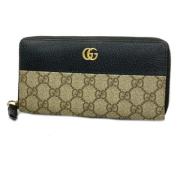 Pre-owned Plastic wallets Gucci Vintage , Black , Dames