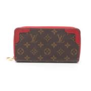 Pre-owned Coated canvas wallets Louis Vuitton Vintage , Brown , Dames