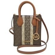 Pre-owned Canvas shoulder-bags Michael Kors Pre-owned , Brown , Dames